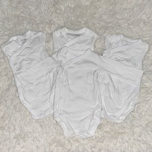 4 Simple joys by carters side long sleeve button onesies